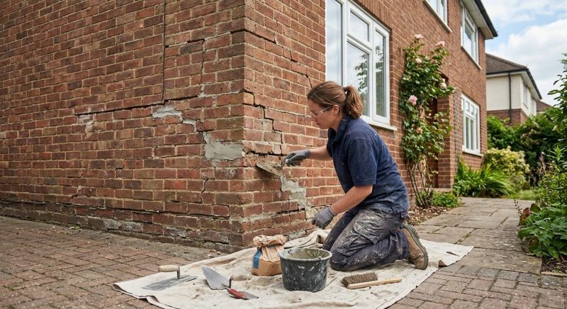 Brick Fence Repair in North Charleston, SC