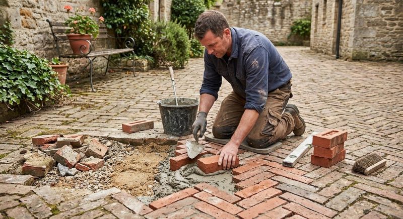 Brick Flatwork Repair in Charleston, SC