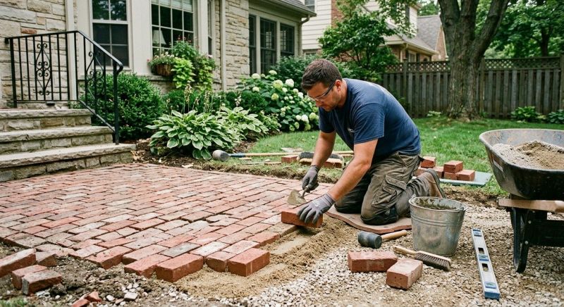 Brick Flatwork Repair in Goose Creek, SC
