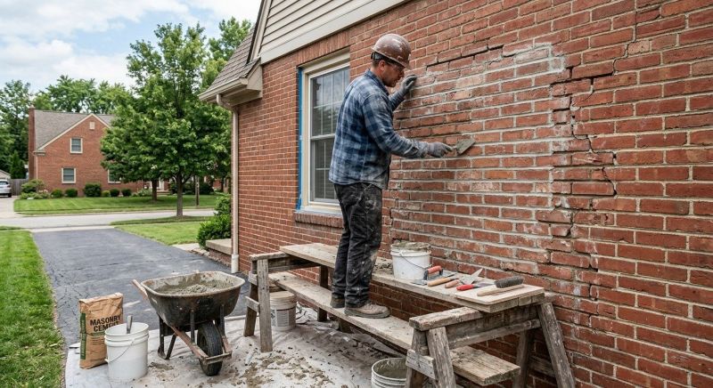 Brick Flatwork Repair in Moncks Corner, SC