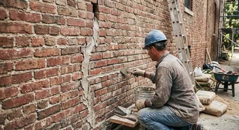 Brick Wall Repair in Charleston County, SC