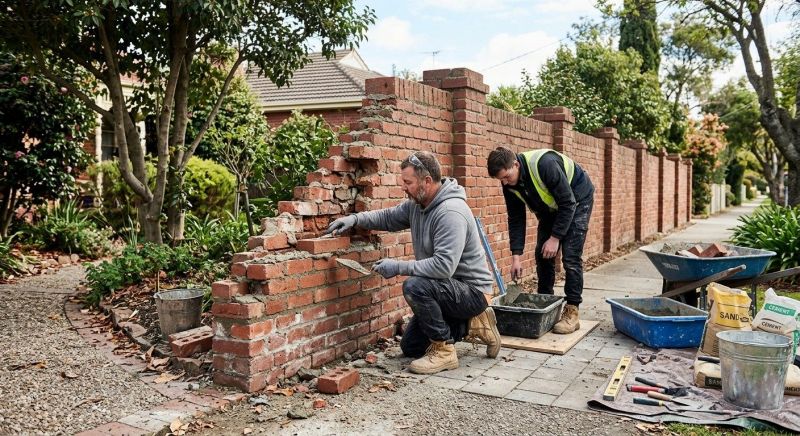 Brick Wall Repair in Mount Pleasant, SC