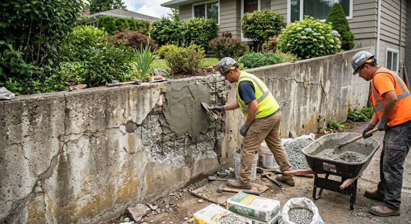 Retaining Wall Repair in Charleston, SC