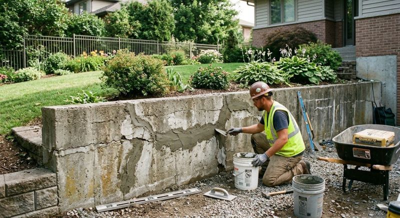 Retaining Wall Repair in Goose Creek, SC