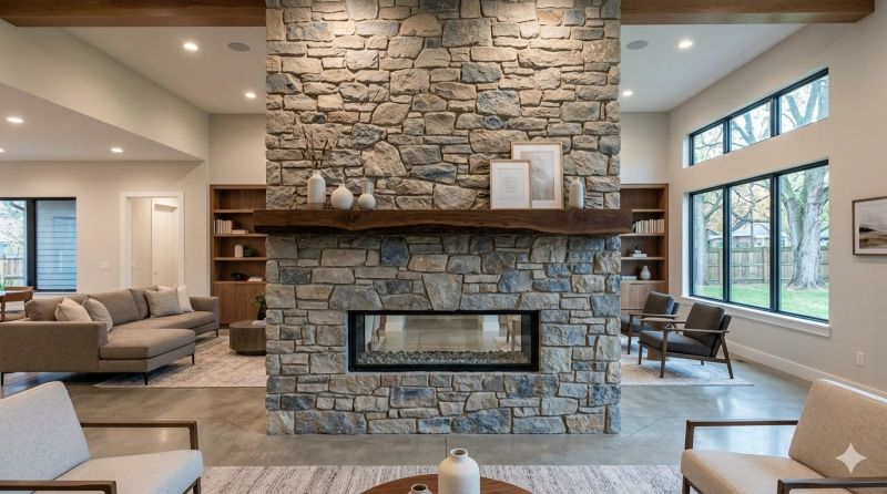 Stone Chimney Installation in Charleston County, SC