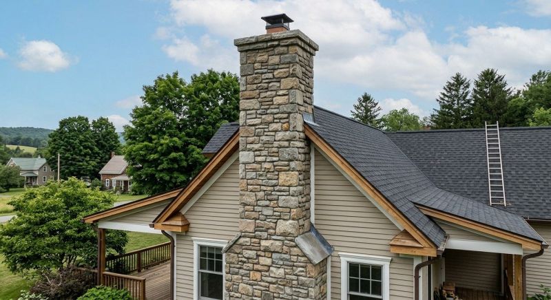 Stone Chimney Installation in Goose Creek, SC
