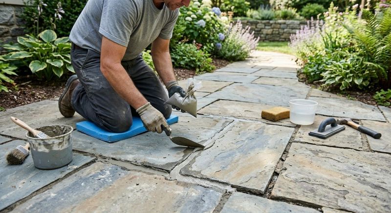 Stone Walkway Repair in North Charleston, SC