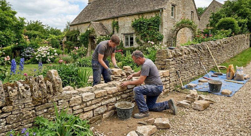 Stone Wall Repair in Summerville, SC